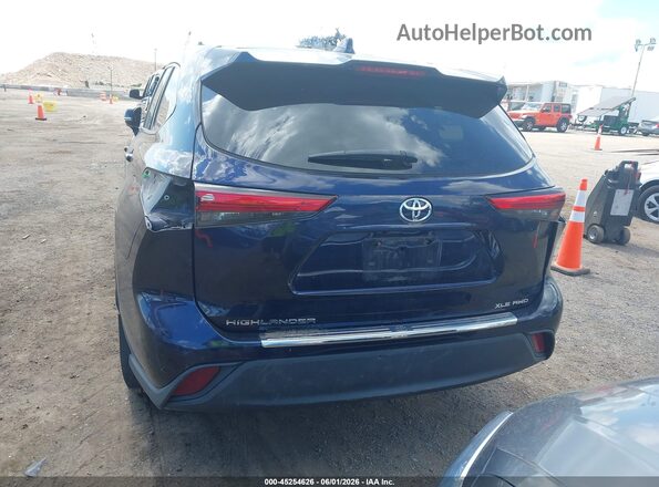 5TDGZRBH7LS026558 2020 TOYOTA HIGHLANDER Синий 