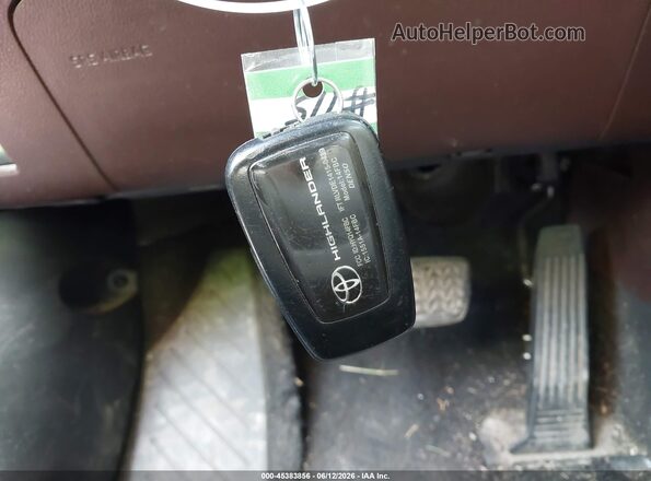 5TDGZRBH7MS111417 2021 TOYOTA HIGHLANDER Blue Առջևի վահանակի տեսք