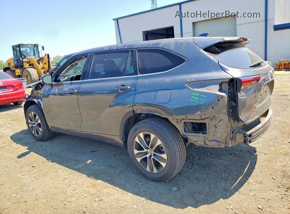 5TDGZRBH8LS514708 2020 TOYOTA HIGHLANDER Gray Tył lewy