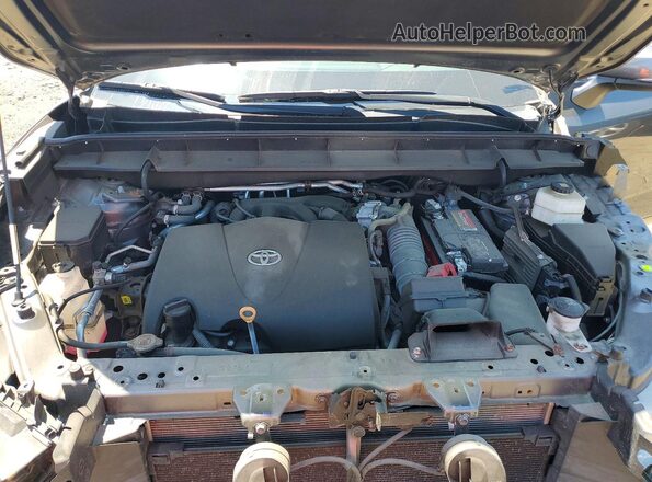 5TDGZRBH8LS514708 2020 TOYOTA HIGHLANDER Gray Widok komory silnika