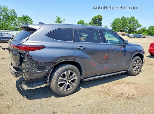 5TDGZRBH8LS514708 2020 TOYOTA HIGHLANDER Gray Tył prawy