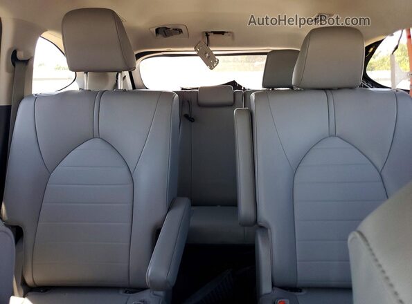 5TDGZRBH8LS514708 2020 TOYOTA HIGHLANDER Gray Widok tylnych siedzeń