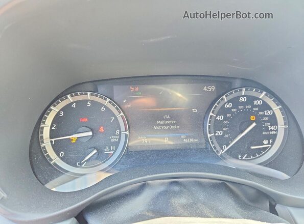 5TDGZRBH8MS061286 2021 TOYOTA HIGHLANDER Gray Widok zestawu wskaźników