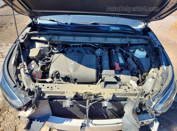 5TDGZRBH8MS061286 2021 TOYOTA HIGHLANDER Gray Widok komory silnika