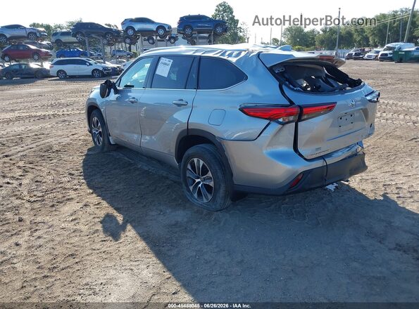 5TDGZRBH9LS026335 2020 TOYOTA HIGHLANDER Silver უკანა მარცხენა