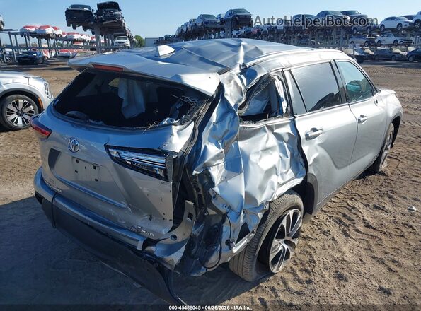 5TDGZRBH9LS026335 2020 TOYOTA HIGHLANDER Silver წინა ხედი