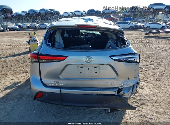 5TDGZRBH9LS026335 2020 TOYOTA HIGHLANDER Silver 