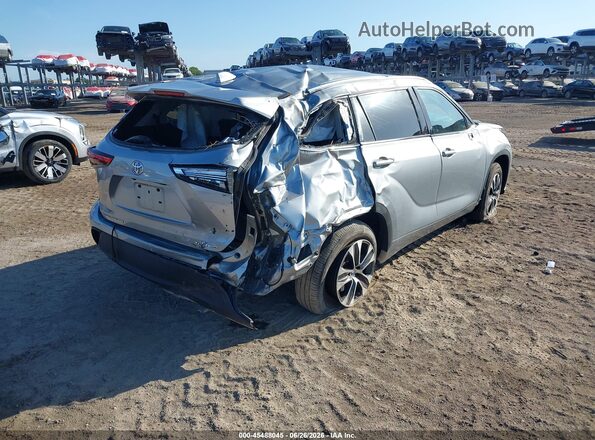 5TDGZRBH9LS026335 2020 TOYOTA HIGHLANDER Silver უკანა მარჯვენა