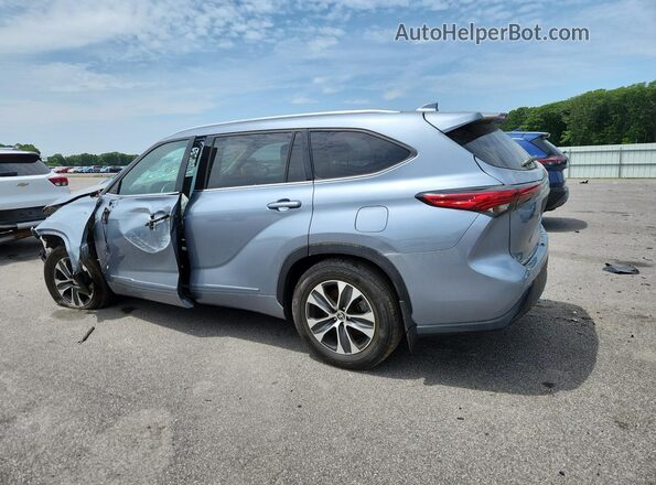 5TDGZRBH9MS108535 2021 TOYOTA HIGHLANDER Silver 