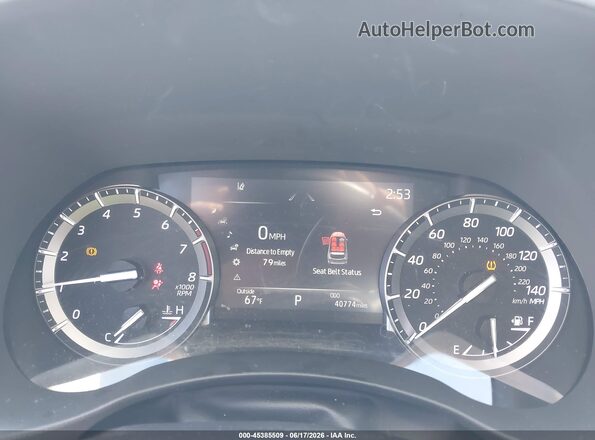 5TDGZRBH9MS557956 2021 TOYOTA HIGHLANDER Gray Widok tylnych siedzeń