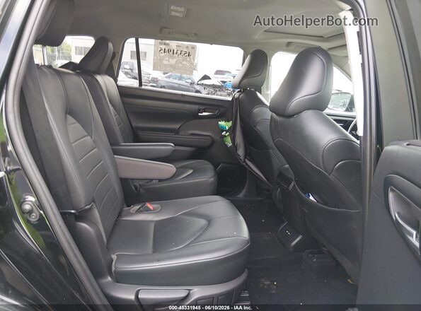5TDGZRBHXLS509784 2020 TOYOTA HIGHLANDER Черный Вид наклейки с VIN-кодом