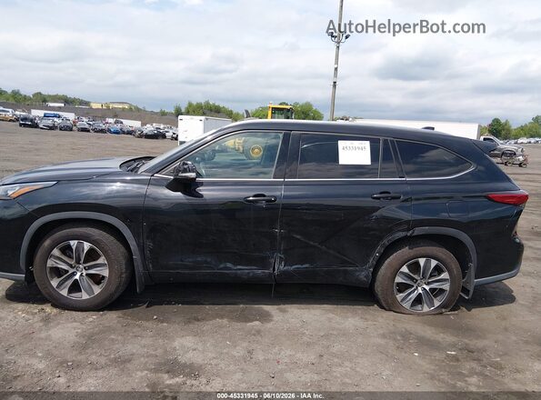 5TDGZRBHXLS509784 2020 TOYOTA HIGHLANDER Черный Панорамный вид салона 360°