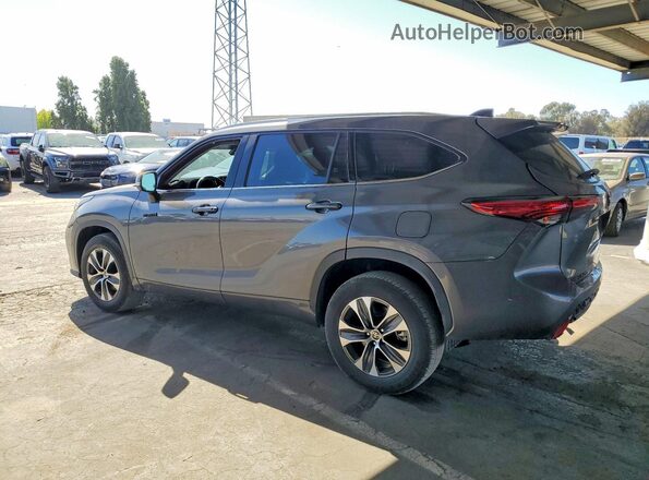 5TDHARAHXMS507581 2021 TOYOTA HIGHLANDER Угольный Задняя левая четверть
