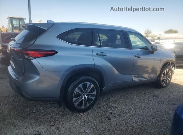 5TDHBRCH2LS000392 2020 TOYOTA HIGHLANDER Blue 