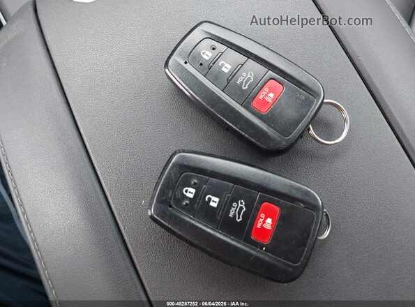 5TDHBRCH3LS507981 2020 TOYOTA HIGHLANDER Black Առջևի վահանակի տեսք
