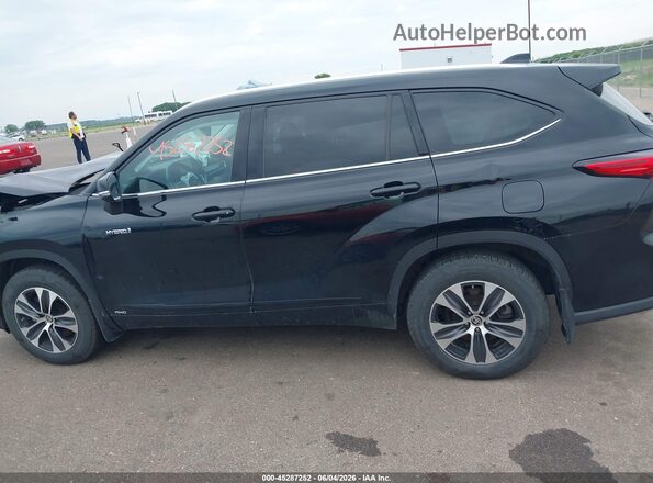 5TDHBRCH3LS507981 2020 TOYOTA HIGHLANDER Black Սալոնի 360 աստիճան տեսք