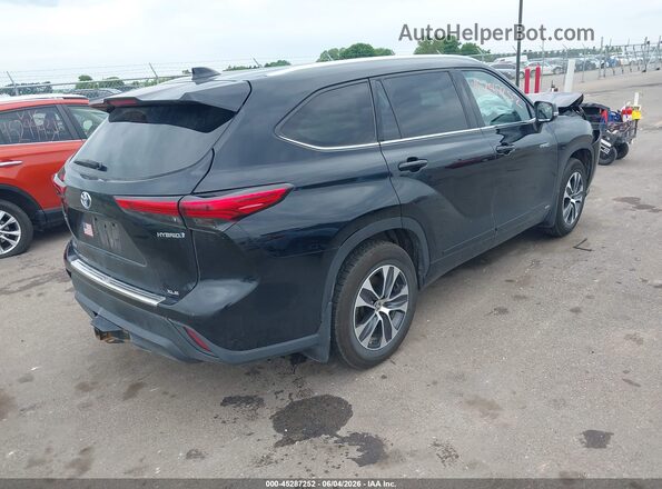 5TDHBRCH3LS507981 2020 TOYOTA HIGHLANDER Black Հետևի աջ