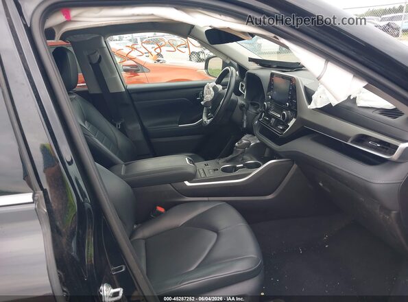 5TDHBRCH3LS507981 2020 TOYOTA HIGHLANDER Black Սալոնի դիմացի տեսք