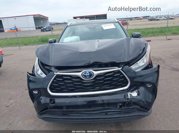 5TDHBRCH3LS507981 2020 TOYOTA HIGHLANDER Black Սարքավորումների վահանակի տեսք