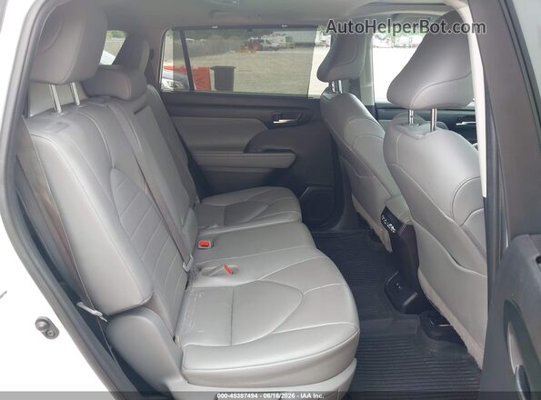 5TDHBRCHXLS502664 2020 TOYOTA HIGHLANDER White VIN sticker view