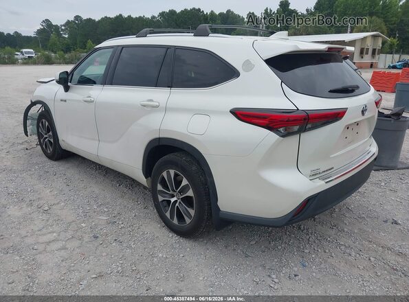 5TDHBRCHXLS502664 2020 TOYOTA HIGHLANDER White Rear left