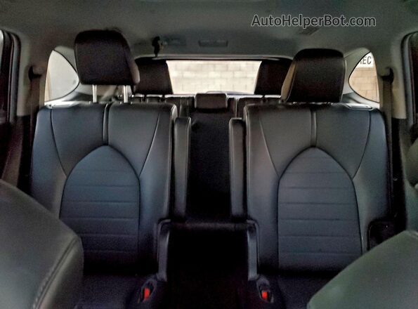 5TDHZRAH0MS039109 2021 TOYOTA HIGHLANDER Black Вид задніх сидінь