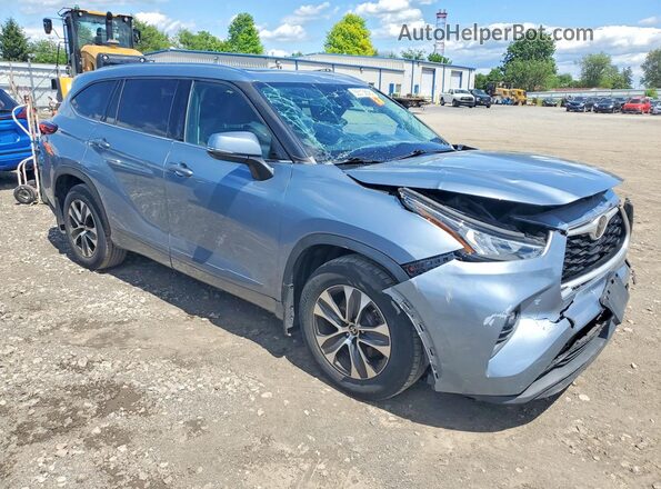 5TDHZRBH5LS014557 2020 TOYOTA HIGHLANDER Silver წინა მარჯვენა