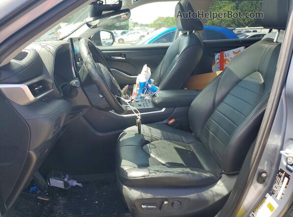 5TDHZRBH5LS014557 2020 TOYOTA HIGHLANDER Silver წინა სალონის ხედი
