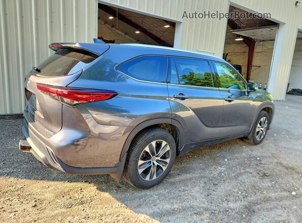 5TDHZRBH5LS028829 2020 TOYOTA HIGHLANDER Gray Հետևի աջ