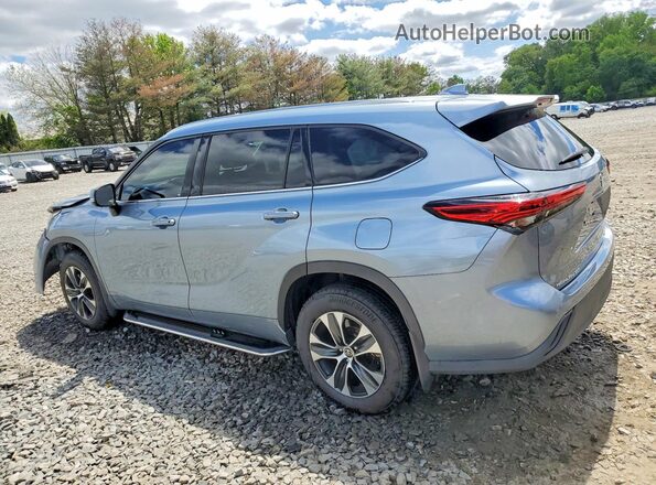 5TDHZRBH7LS046510 2020 TOYOTA HIGHLANDER Silver Rear left