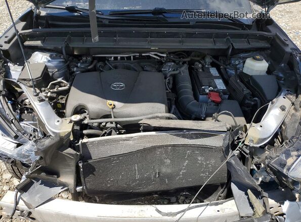 5TDHZRBH7LS046510 2020 TOYOTA HIGHLANDER Silver Rear interior view