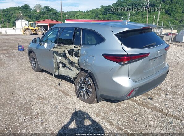 5TDHZRBH7MS108084 2021 TOYOTA HIGHLANDER Silver უკანა მარცხენა