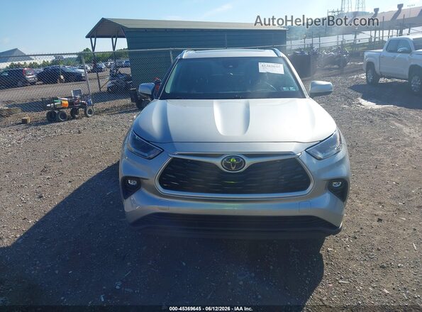 5TDHZRBH7MS108084 2021 TOYOTA HIGHLANDER Silver უკანა სალონის ხედი
