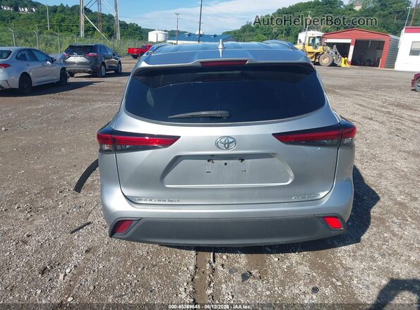 5TDHZRBH7MS108084 2021 TOYOTA HIGHLANDER Silver 