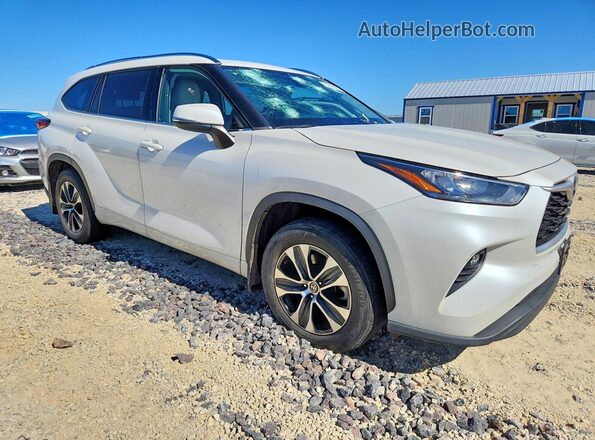 5TDHZRBH8LS039419 2020 TOYOTA HIGHLANDER White Przód prawy
