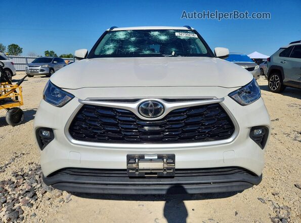 5TDHZRBH8LS039419 2020 TOYOTA HIGHLANDER White Widok z przodu
