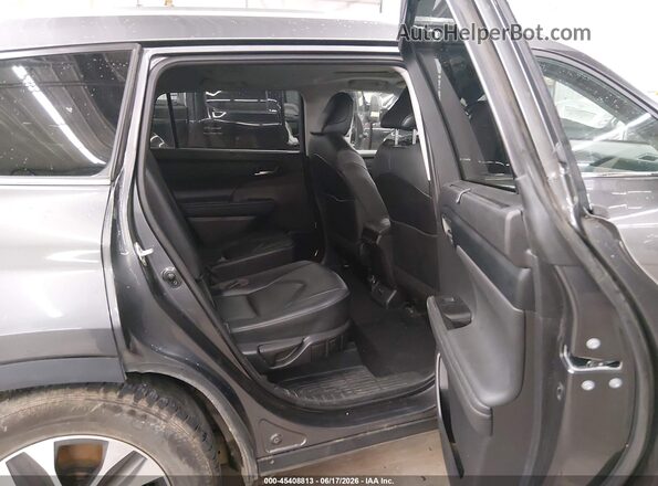 5TDHZRBH8MS135455 2021 TOYOTA HIGHLANDER Gray VIN კოდის სტიკერის ხედი