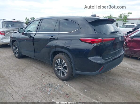 5TDHZRBHXLS035940 2020 TOYOTA HIGHLANDER Black Trasero izquierdo