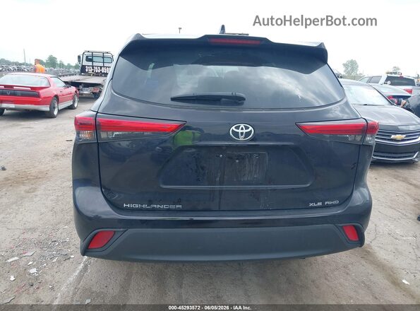 5TDHZRBHXLS035940 2020 TOYOTA HIGHLANDER Black 