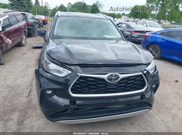 5TDHZRBHXLS035940 2020 TOYOTA HIGHLANDER Black Vista interior trasera