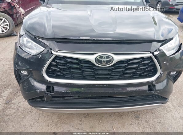 5TDHZRBHXLS035940 2020 TOYOTA HIGHLANDER Black Vista frontal