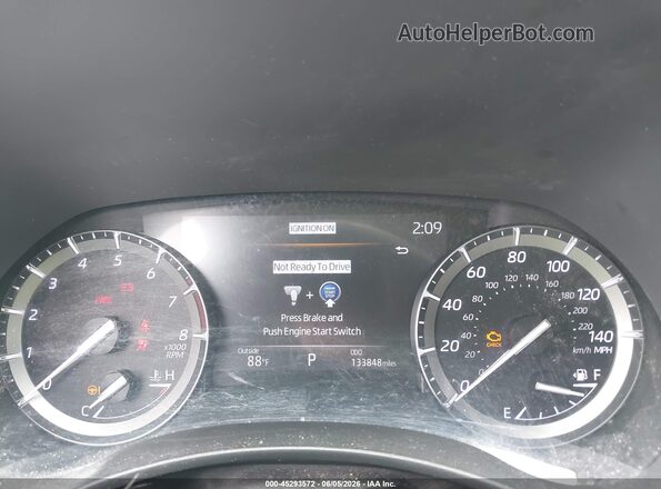 5TDHZRBHXLS035940 2020 TOYOTA HIGHLANDER Black Vista de los asientos traseros