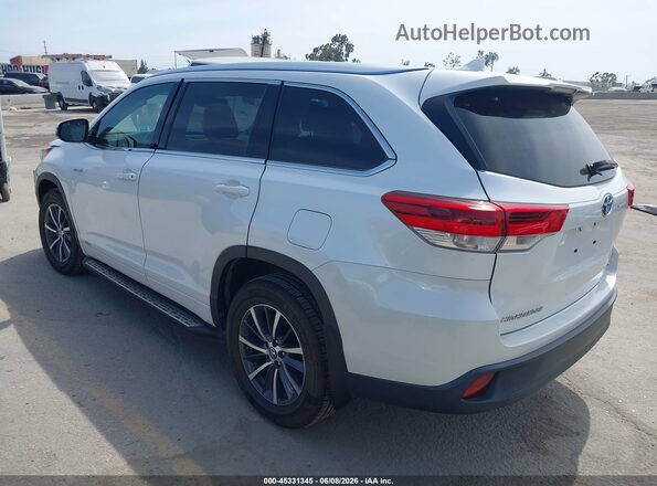 5TDJGRFH7JS042293 2018 TOYOTA HIGHLANDER HYBRID White Rear left
