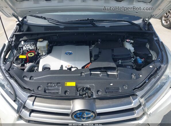 5TDJGRFH7JS042293 2018 TOYOTA HIGHLANDER HYBRID White Rear view