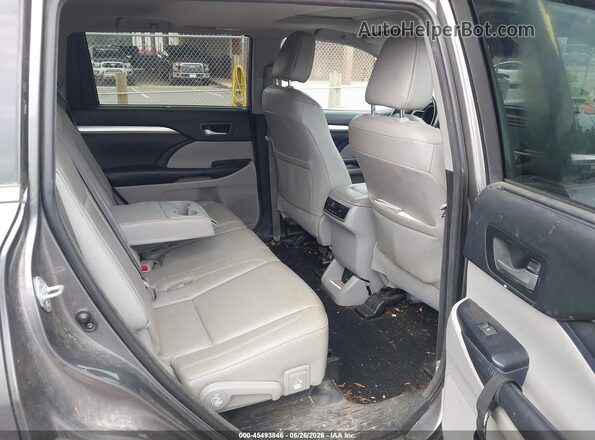 5TDJGRFH9JS037788 2018 TOYOTA HIGHLANDER HYBRID Gray Вид наклейки з VIN-кодом