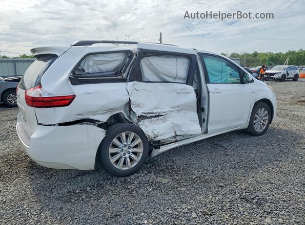 5TDJK3DC0GS131585 2016 TOYOTA SIENNA White უკანა მარჯვენა