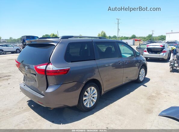 5TDJK3DC1GS129781 2016 TOYOTA SIENNA Серый 