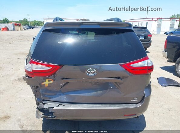 5TDJK3DC1GS129781 2016 TOYOTA SIENNA Серый 