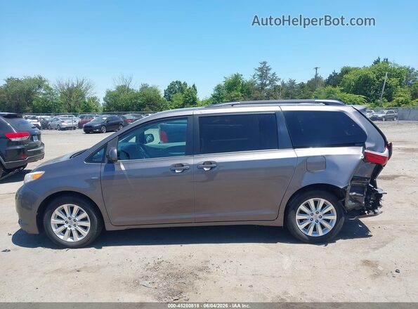 5TDJK3DC1GS129781 2016 TOYOTA SIENNA Серый 