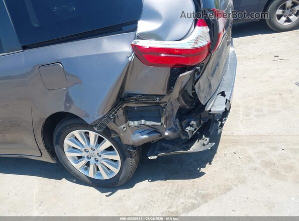 5TDJK3DC1GS129781 2016 TOYOTA SIENNA Серый 